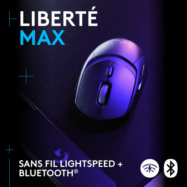 Logitech G G309 Lightspeed Noir Souris Logitech, Ultra Pc Gamer Maroc