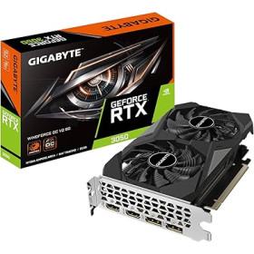 GIGABYTE GeForce RTX 3050 WINDFORCE OC V2 6G Cartes graphiques Gigabyte, Ultra Pc Gamer Maroc