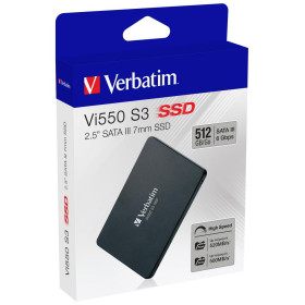 VERBATIM Vi550 512GB 2.5" Disques SSD VERBATIM, Ultra Pc Gamer Maroc