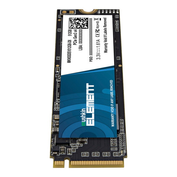 Mushkin Element M.2 PCIe NVMe 512GB Disques SSD Mushkin, Ultra Pc Gamer Maroc