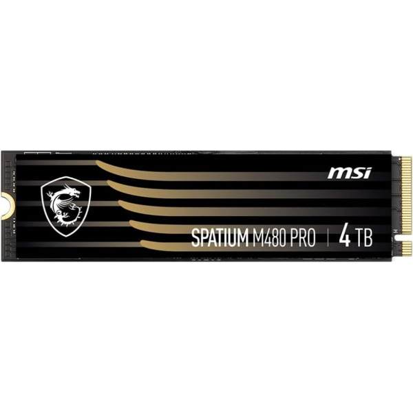 MSI SPATIUM M480 PRO PCIe 4.0 NVMe M.2 4TB Disques SSD MSI, Ultra Pc Gamer Maroc
