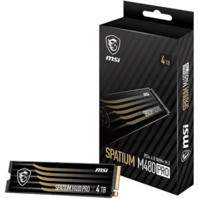MSI SPATIUM M480 PRO PCIe 4.0 NVMe M.2 4TB Disques SSD MSI, Ultra Pc Gamer Maroc