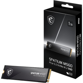 MSI SPATIUM M560 PCIe 5.0 NVMe M.2 1TB Disques SSD MSI, Ultra Pc Gamer Maroc