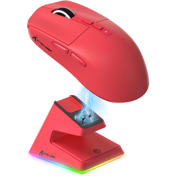 ATTACK SHARK X6 RED Souris ATTACK SHARK, Ultra Pc Gamer Maroc