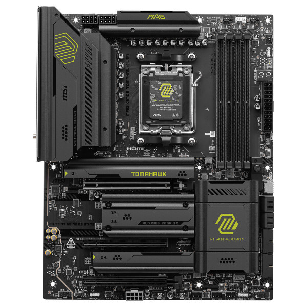MSI MAG X870E TOMAHAWK WIFI Cartes mères MSI, Ultra Pc Gamer Maroc
