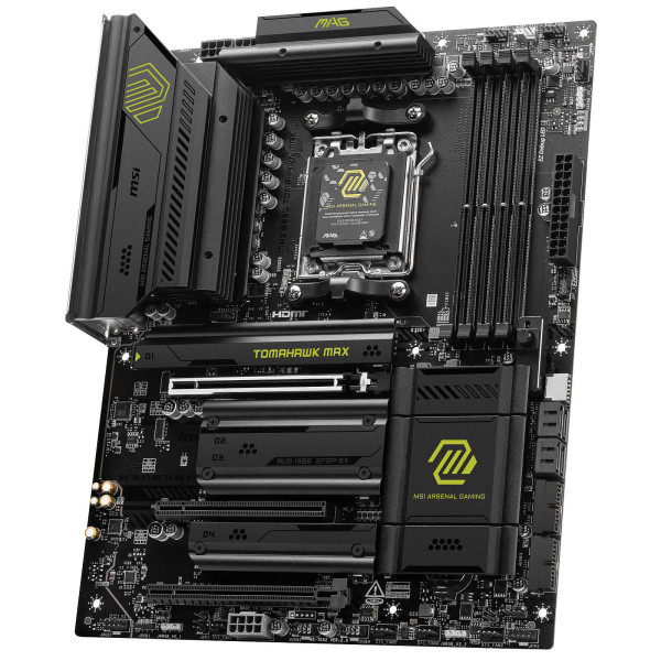 MSI MAG B850 TOMAHAWK MAX WIFI Socket AM5 MSI, Ultra Pc Gamer Maroc