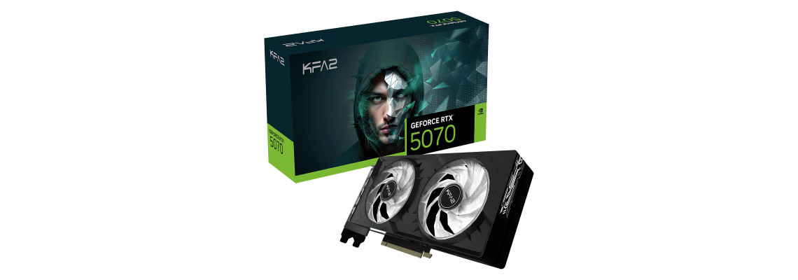 KFA2 GeForce RTX 5070 1-Click OC 12Go GDDR7