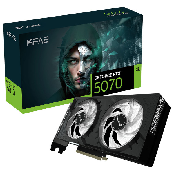 KFA2 GeForce RTX 5070 1-Click OC Cartes graphiques MSI, Ultra Pc Gamer Maroc