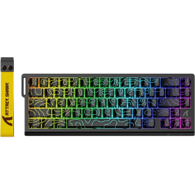 ATTACK SHARK X68 HE BLACK Contour (Magnetic Switch) Claviers ATTACK SHARK, Ultra Pc Gamer Maroc