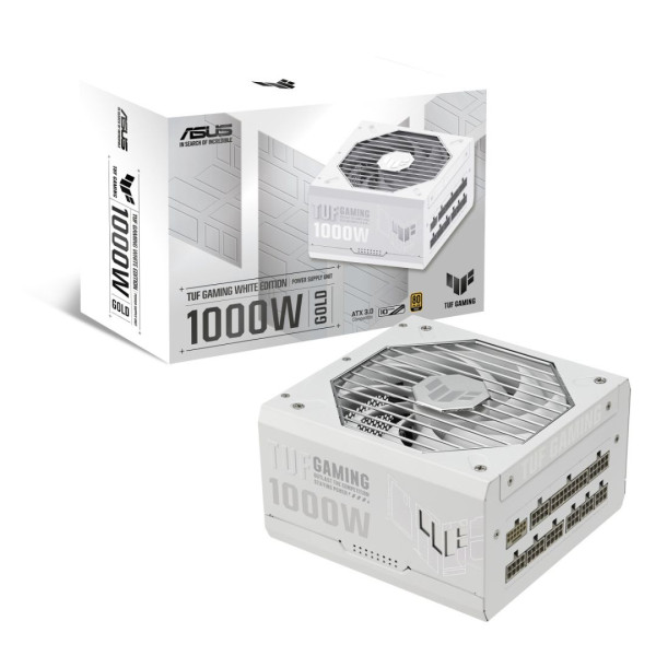 ASUS TUF GAMING 1000W GOLD EDITION BLANC Plus de 900 W ASUS, Ultra Pc Gamer Maroc