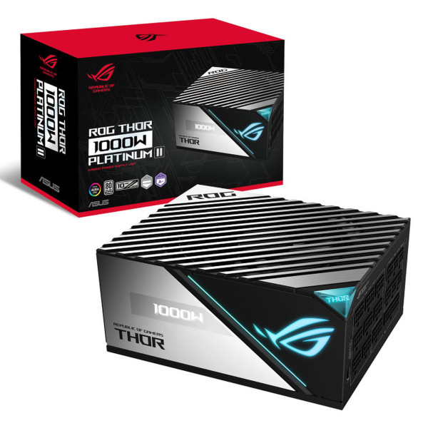 ASUS ROG Thor 1000W Platinum II Plus de 900 W ASUS, Ultra Pc Gamer Maroc