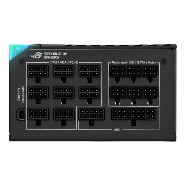ASUS ROG Thor 1000W Platinum II Plus de 900 W ASUS, Ultra Pc Gamer Maroc