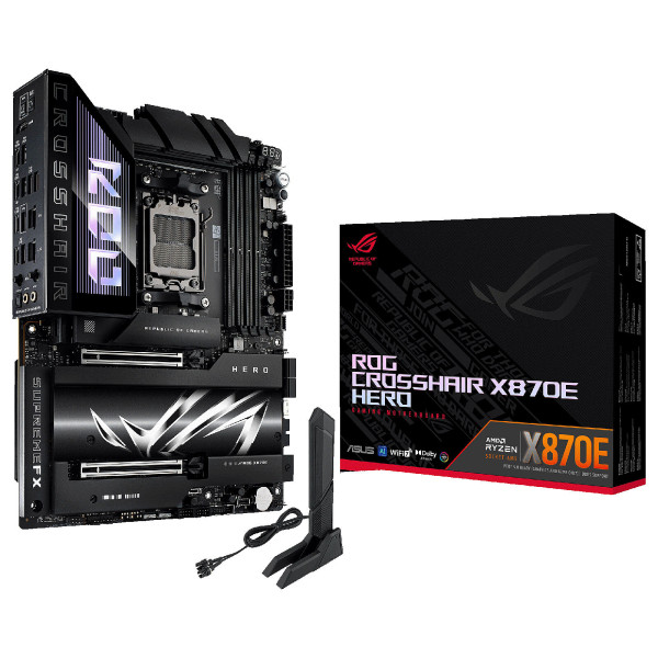 ASUS ROG CROSSHAIR X870E HERO Socket AM5 ASUS, Ultra Pc Gamer Maroc