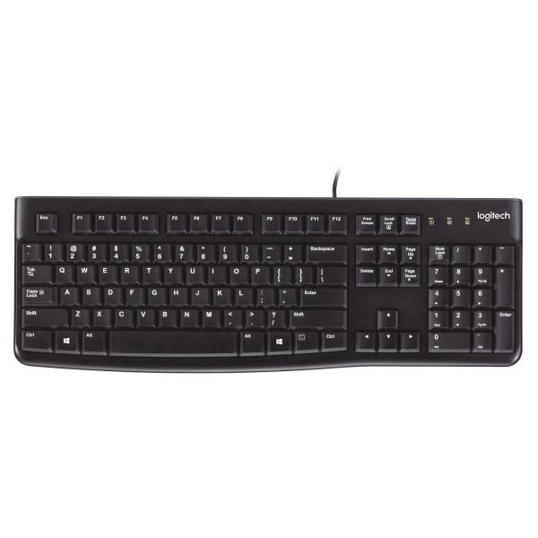 Logitech K120 Corded Keyboard (QWERTY) Claviers Logitech, Ultra Pc Gamer Maroc