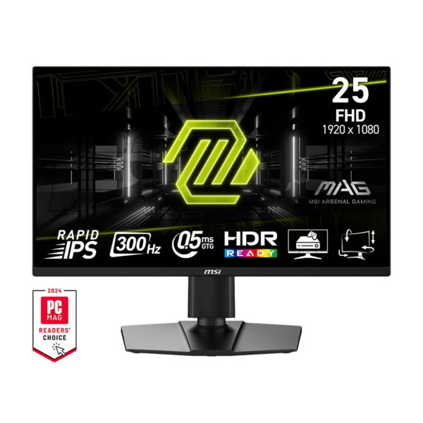MSI MAG 255PXF 24.5" IPS 300Hz Moniteurs MSI, Ultra Pc Gamer Maroc