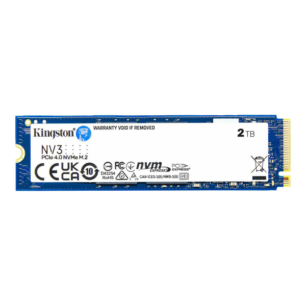Kingston SSD NV3 2TB M.2 NVMe Disques SSD Kingston, Ultra Pc Gamer Maroc