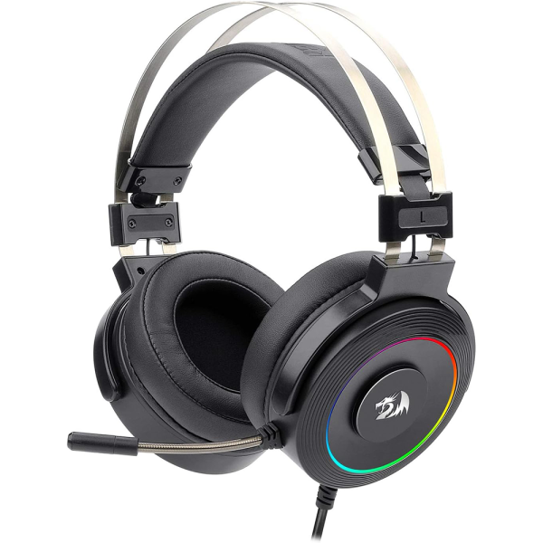 Redragon H320 Lamia RGB Wired Gaming Headset + Stand Casques Redragon, Ultra Pc Gamer Maroc