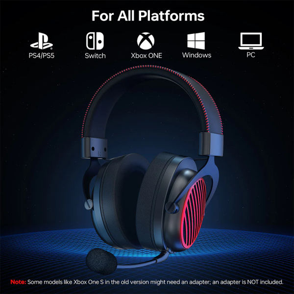 Redragon H540 Luna Wired Gaming Headset Casques Redragon, Ultra Pc Gamer Maroc