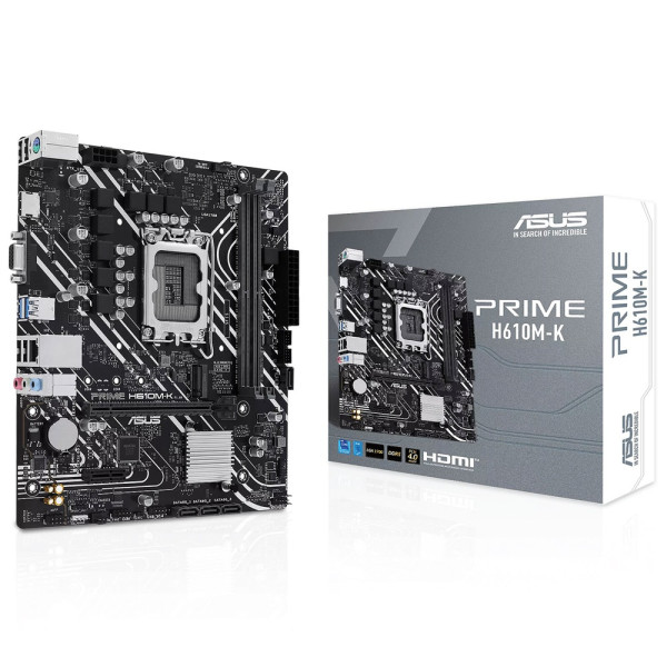 ASUS PRIME H610M-K DDR5 Socket 1700 ASUS, Ultra Pc Gamer Maroc