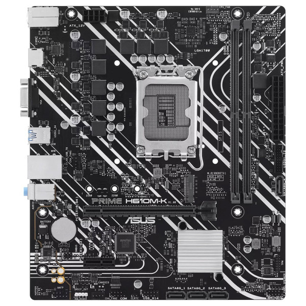 ASUS PRIME H610M-K DDR5 Socket 1700 ASUS, Ultra Pc Gamer Maroc