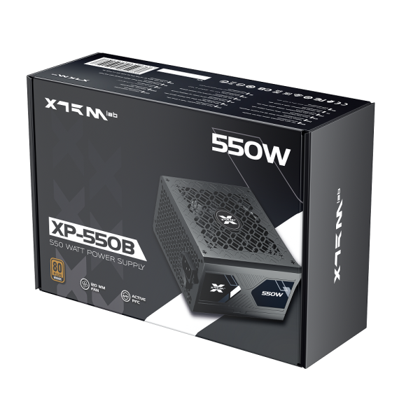 XTRMLAB XP-550B 80+ BRONZE 550W ( 2 ANS GARANTIE ) Entre 500 W et 599 W XTRMLAB, Ultra Pc Gamer Maroc