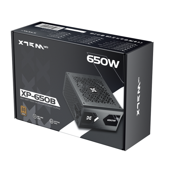 XTRMLAB XP-650B 80+ BRONZE 650W ( 2 ANS GARANTIE ) Entre 600 W et 699 W XTRMLAB, Ultra Pc Gamer Maroc