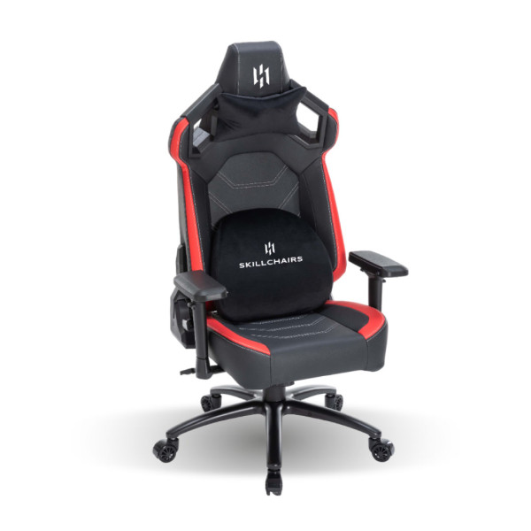 SKILLCHAIRS Fortress Series (Black/Red) Chaise gamer SKILLCHAIRS, Ultra Pc Gamer Maroc
