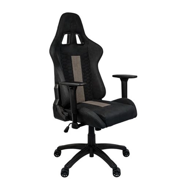 Corsair TC100 Relaxed Leatherette (Grey/Black) Chaise&Bureau Corsair, Ultra Pc Gamer Maroc