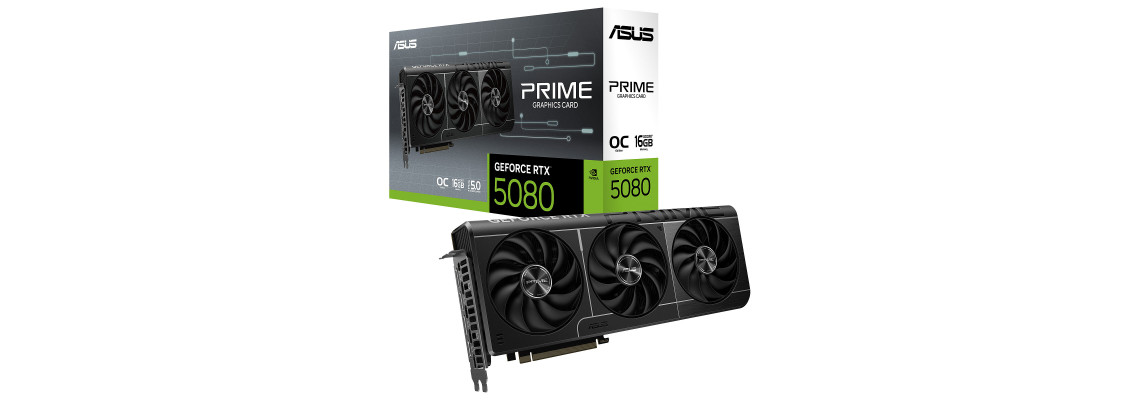 ASUS PRIME GeForce RTX 5080 16Go GDDR7 OC...