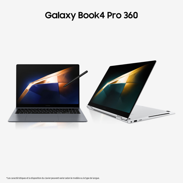Samsung Galaxy Book4 Pro 360 16" (NP960QGK-KG2FR) Ultra 7 155H/16 Go DDR5/512 Go/Intel Arc Graphics/16" AMOLED (SANS EMBALLAG...