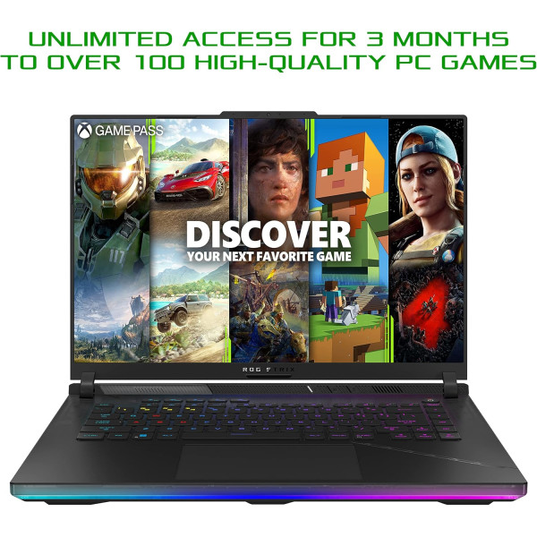 ASUS ROG STRIX SCAR 16 G634JZ i9-13980HX/32GB/1TB SSD/RTX4080 12GB/ 16" PC Portables Gamer ASUS, Ultra Pc Gamer Maroc