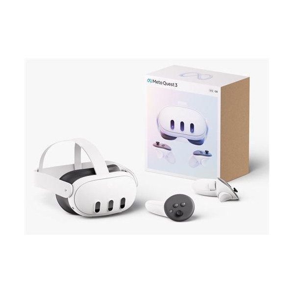 Meta Quest 3 512 Go Blanc Accessoires consoles meta, Ultra Pc Gamer Maroc