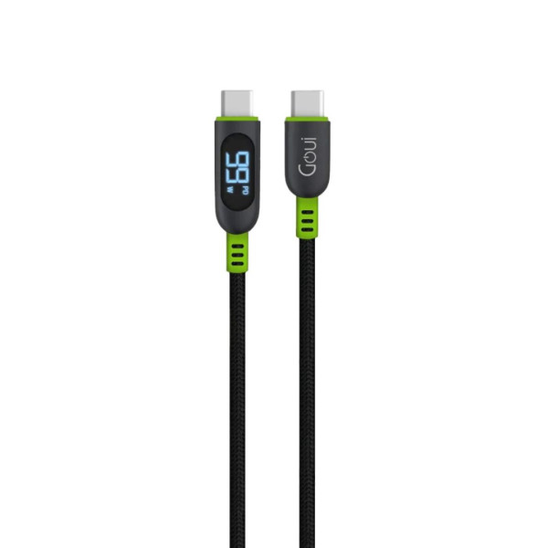Goui Digital Câble Numérique Type C vers Type C (1,5 m) 100W - Noir Câbles Goui, Ultra Pc Gamer Maroc