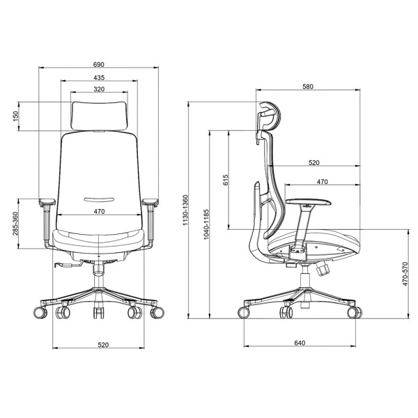 SKILLCHAIRS Ergo Argyros Chaise ergonomique SKILLCHAIRS, Ultra Pc Gamer Maroc
