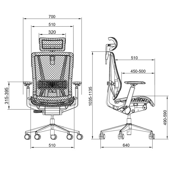SKILLCHAIRS Ergo Vittoria Chaise ergonomique SKILLCHAIRS, Ultra Pc Gamer Maroc