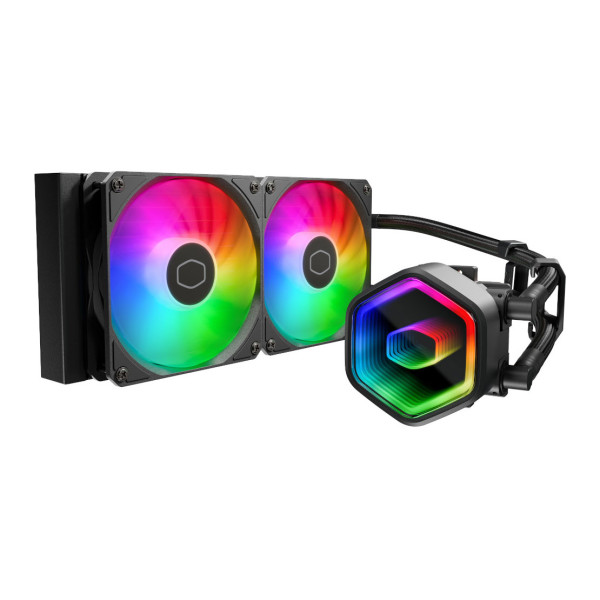 Cooler Master MasterLiquid 240 Core II ARGB (Black) Refroidissement Cooler Master, Ultra Pc Gamer Maroc