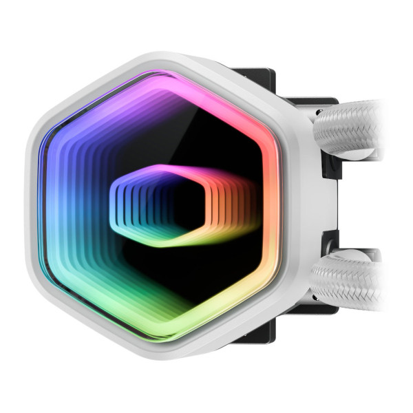 Cooler Master MasterLiquid 360 Core II ARGB (White) Refroidissement Cooler Master, Ultra Pc Gamer Maroc
