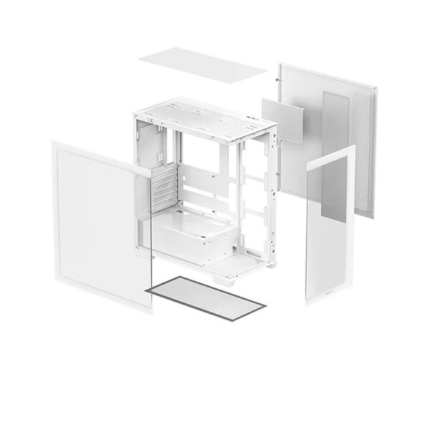 DeepCool CG580 White Boitiers PC DeepCool, Ultra Pc Gamer Maroc