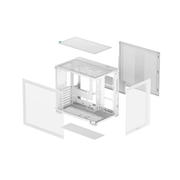 DeepCool CG530 White Boitiers PC DeepCool, Ultra Pc Gamer Maroc