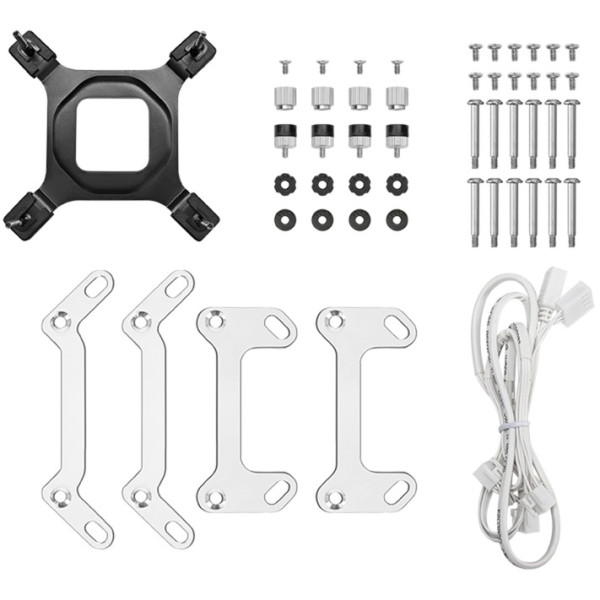 DeepCool MYSTIQUE 360 ARGB (White) Kits Watercooling DeepCool, Ultra Pc Gamer Maroc