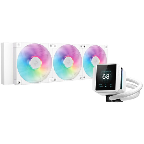 DeepCool MYSTIQUE 360 ARGB (White) Kits Watercooling DeepCool, Ultra Pc Gamer Maroc