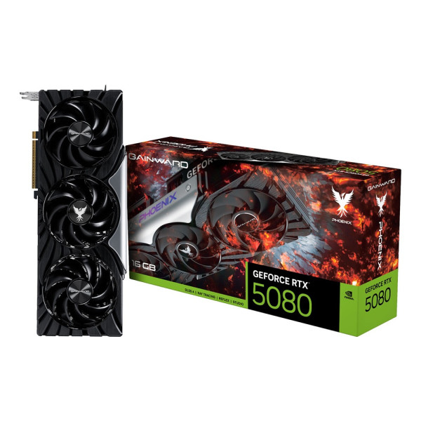 Gainward GeForce RTX 5080 Phoenix V1 16GB GDDR7 Cartes graphiques Gainward, Ultra Pc Gamer Maroc