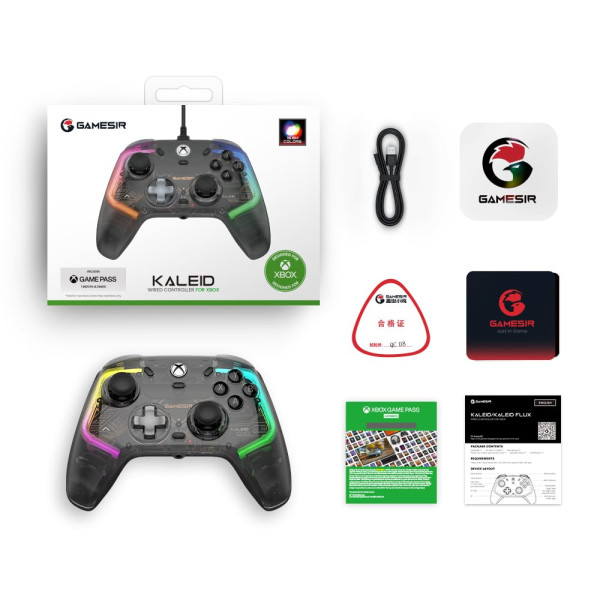 GameSir Kaleid Xbox Wired Controller Périphériques de jeu GameSir, Ultra Pc Gamer Maroc