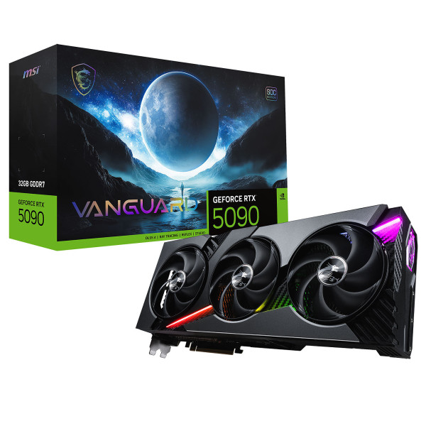 MSI GeForce RTX 5090 32G VANGUARD SOC Cartes graphiques MSI, Ultra Pc Gamer Maroc