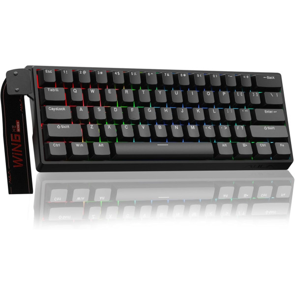 Aula WIN60 HE BLACK (Magnetic Switch) Claviers AULA, Ultra Pc Gamer Maroc