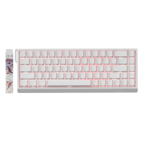 Madlions MAD 68 HE RGB White (Magnetic Switch) Claviers Madlions, Ultra Pc Gamer Maroc