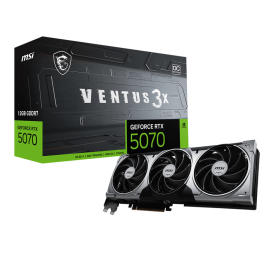 MSI GeForce RTX 5070 VENTUS 3X OC 12G Cartes graphiques MSI, Ultra Pc Gamer Maroc