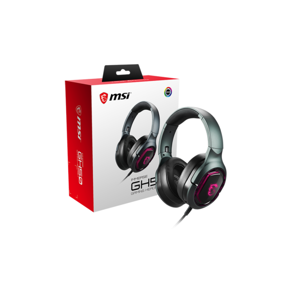 MSI Immerse GH50 Casques MSI, Ultra Pc Gamer Maroc