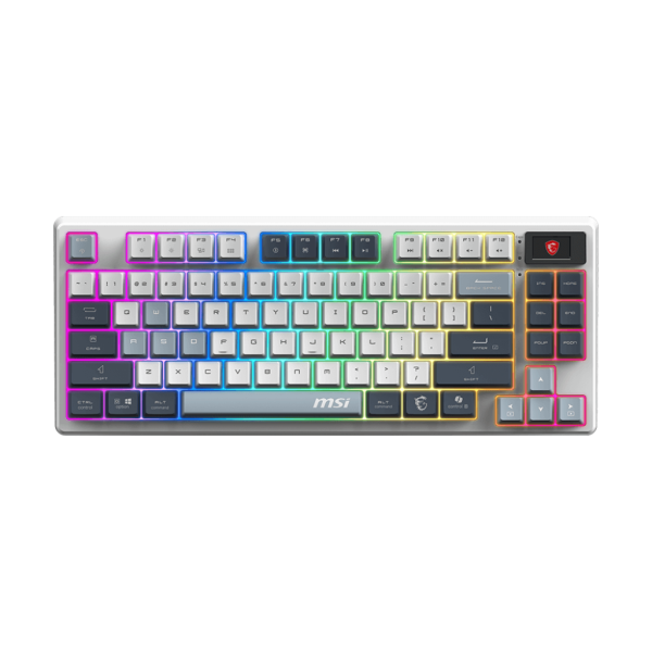 MSI FORGE GK600 TKL Wireless SKY FR Claviers MSI, Ultra Pc Gamer Maroc