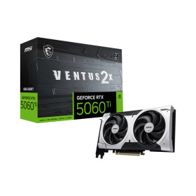 MSI GeForce RTX 5060 Ti 8G VENTUS 2X PLUS Cartes graphiques MSI, Ultra Pc Gamer Maroc